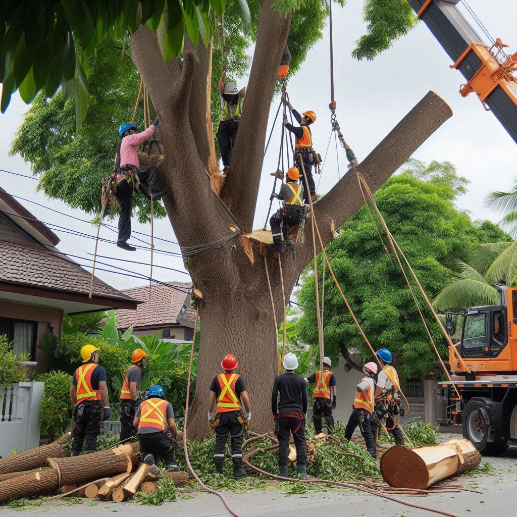 Professional Large Tree Removal Services In Gilbert Arizona